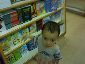 Aqil di Pesta Buku Kelantan 2009
