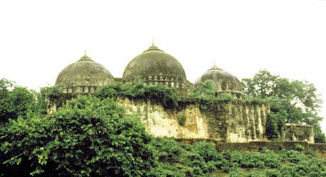 babrimosque Masjid Babri sebelum dirobohkan