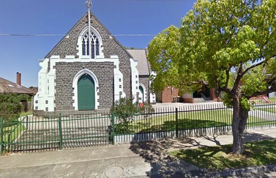 Masjid Geelong yang berasa dari sebuah gereja.
